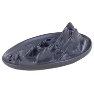 Kadzidła i dodatki - Aromandise Les Encens du Monde, podstawka porcelanowa, fontanna-góry, na kadzidełka, 1 sztuka - miniaturka - grafika 1