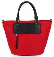 Torebki damskie - David Jones Uniwersalne Torebki Damskie Na Co Dzień Czerwona - miniaturka - grafika 1