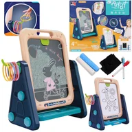 Tablice i flipcharty - Tablica magnetyczna, multifunkcyjna 4w1 3+ MEGA CREATIVE - miniaturka - grafika 1