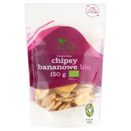 Zdrowa żywność - BioLife Chipsy bananowe Bio 150 g - miniaturka - grafika 1