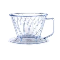 Zaparzacze i kawiarki - Plastikowy dripper HARIO Pegasus 01 PRZEŹROCZYSTY - miniaturka - grafika 1