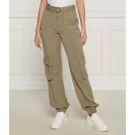 Spodnie damskie - GUESS Spodnie KATRIN | Regular Fit - miniaturka - grafika 1