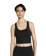 Koszulki i topy damskie - PUMA Unisex Studio Foundation 2 w 1 Crop Tank Top - miniaturka - grafika 1