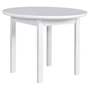 Stół drewniany POLI 1 okleina dąb 100x100/130 - Stoły - miniaturka - grafika 1