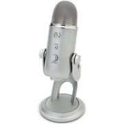 Mikrofony komputerowe - Blue Microphones Yeti mikrofon USB, edycja Silver YETI BLACK - miniaturka - grafika 1