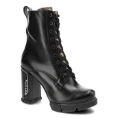Botki damskie - Carinii, Botki, B8509_-E50-M60-000-E36 Czarny, rozmiar 38 - miniaturka - grafika 1