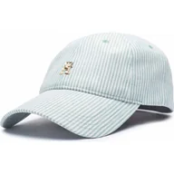Czapki damskie - Tommy Hilfiger Lniana bejsbolówka - miniaturka - grafika 1
