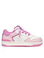 Buty dla dziewczynek - Geox Sneakersy J Washiba J36HXD 054FU C0808 S Różowy - miniaturka - grafika 1