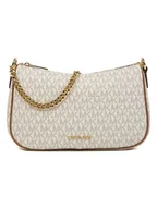 Torebki damskie - Michael Kors Skórzana torebka w kolorze kremowym - 26 x 16 x 8 cm - miniaturka - grafika 1