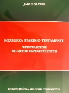Egzegeza Starego Testamentu - Religia i religioznawstwo - miniaturka - grafika 1