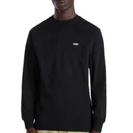 Koszulki męskie - Koszulka Vans Left Chest Hit VN0A49LCY281 - czarna - miniaturka - grafika 1