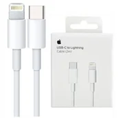 Kable USB - Kabel Przewód Oryginalny Apple USB-C - Lightning 2M Supercharger HIT - miniaturka - grafika 1