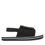 Buty dla dziewczynek - Sandały Karl Lagerfeld Kids Z30384 S Czarny - miniaturka - grafika 1