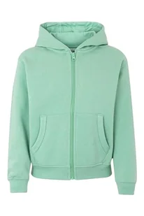 Mukua Byron Kids Bluza dziecięca z zamkiem błyskawicznym i kapturem, kolor szałwia, rozmiar 7/8 - Bluzy dla dziewczynek - miniaturka - grafika 1