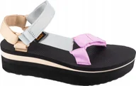 Sandały damskie - Teva Teva W Flatform Universal Sandals 1008844-UNW Wielokolorowe 37 - miniaturka - grafika 1