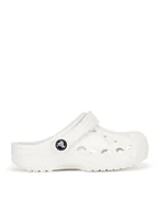 Buty dla dziewczynek - Crocs Klapki BAYA CLOG K 207013-100 Biały - miniaturka - grafika 1