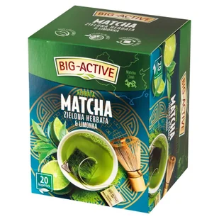 Big-Active Zielona Matcha Limonka ex20 - Herbata - miniaturka - grafika 1