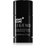 Dezodoranty i antyperspiranty męskie - Mont Blanc Legend dezodorant sztyft 75ml - miniaturka - grafika 1