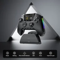 Kontrolery do Nintendo - TEMU Interaktywny Bezprzewodowy Kontroler do Gier z Ekranem dla PC/Switch/iOS//, Dźwignia i Spust , Oświetlenie RGB, Przyciski Możliwe do Zmiany, - miniaturka - grafika 1