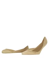 Skarpetki damskie - FALKE Kobiety Stopki Elegant Step W IN Bardzo Niski Krój niewidoczne jednokolorowe 1 Para, Brązowy (Crystal 4409), 37-38 - miniaturka - grafika 1