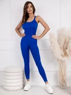 Kombinezony - DOPASOWANY KOMBINEZON MODELUJĄCY- GRANATOWY - Olika - miniaturka - grafika 1