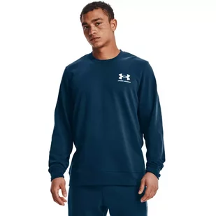 Bluza męska Under Armour RIVAL TERRY LC CREW - Bluzy sportowe męskie - miniaturka - grafika 1