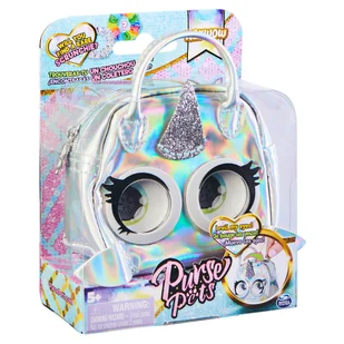 Purse Pets, Interaktywna torebka z oczami Micro Narwhal - Zabawki interaktywne dla dzieci - miniaturka - grafika 1