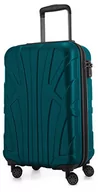 Walizki - Suitline Bagaż podręczny twarda walizka walizka walizka walizka na kółkach walizka podróżna TSA, 55 cm, ok. 34 l, 100% ABS matowa, turkusowa - miniaturka - grafika 1