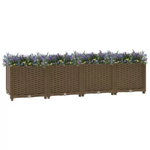 vidaXL Donica do podniesionej rabaty, 160x40x38 cm, polipropylen - Donice - miniaturka - grafika 1