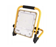 Lampy ogrodowe - Naświetlacz LED halogen przenośny z akumulatorem 50W/1000lm/4500K/IP65 - miniaturka - grafika 1