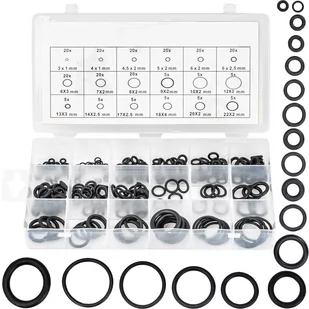 Oringi gumki uszczelki gumowe olejoodporne 225 sztuk FALON-TECH - Uszczelki - miniaturka - grafika 1