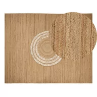 Dywany - Dywan z juty 300 x 400 cm beżowy BOGAZOREN - miniaturka - grafika 1