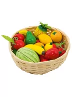 Zabawy w naśladowanie dorosłych - Goki Owoce w koszyku - 3+ - miniaturka - grafika 1