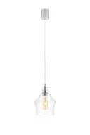 Lampy sufitowe - Kaspa Longis II lampa wisząca 1-punktowa (przewód Biały) 10131109 - miniaturka - grafika 1
