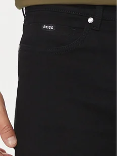 Boss Jeansy H-Delaware 50520837 Czarny Slim Fit - Spodnie męskie - miniaturka - grafika 1