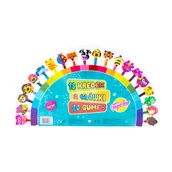 Przybory szkolne - Stnux Kredki z gumkami 20 kredek - miniaturka - grafika 1