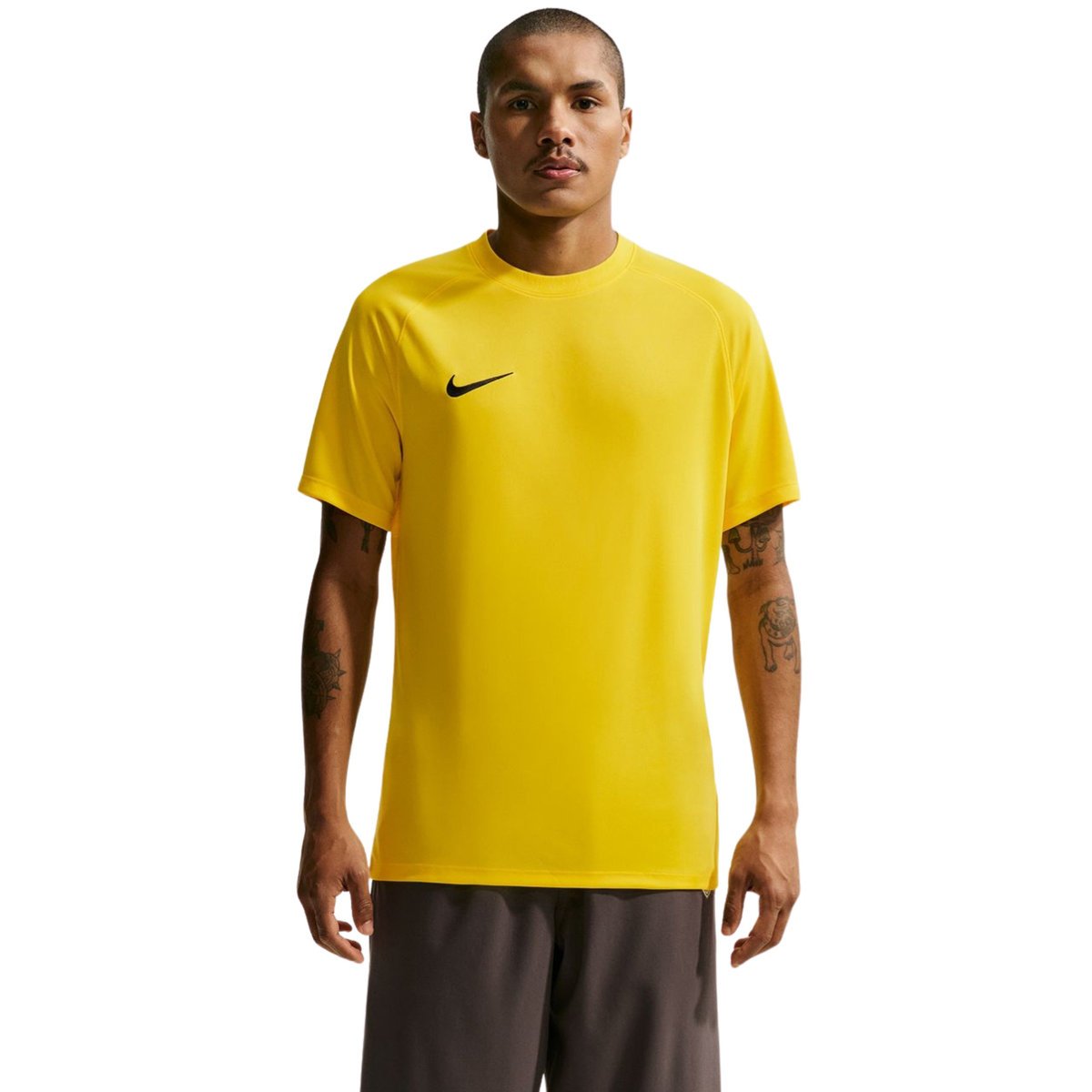Koszulka męska Nike Park VIII Dri-Fit t-shirt sportowy żółty r.S