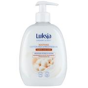 Mydła - LUKSJA Creamy & Soft Kremowe mydło w płynie Mleczko bawełniane i prowitamina B5, 500ml - miniaturka - grafika 1