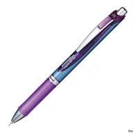 Pióra kulkowe - Cienkopis Kulkowy 0,5Mm Fioletowy Bln75-V Pentel - miniaturka - grafika 1