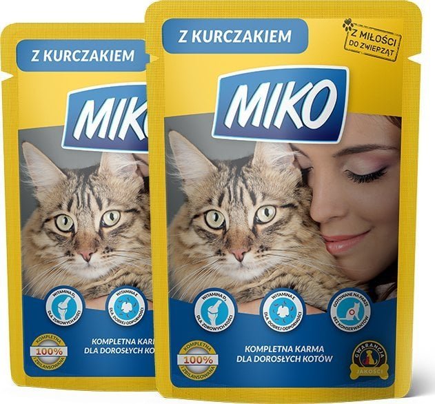 MIKO SASZETKA 24x100g Z KURCZAKIEM