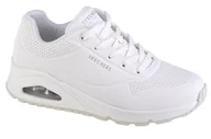 Moda i Uroda OUTLET - Skechers Uno-Stand on Air 73690-W, Damskie, buty sneakers, Biały - miniaturka - grafika 1
