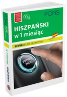 Książki do nauki języka hiszpańskiego - Pons Hiszpański w 1 miesiąc - szybki kurs językowy - Susana Chiabrando, Sigrid Horschitz, Valera Angels - miniaturka - grafika 1