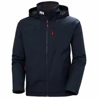 Kurtki i kamizelki sportowe męskie - Kurtka męska Crew Hooded Midlayer Jacket 2.0 Helly Hansen - miniaturka - grafika 1