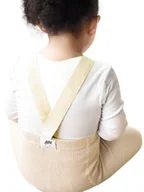 Rajstopy - Rajstopy dziewczęce bawełniane z szelkami ecru 92-98 YOCLUB - miniaturka - grafika 1