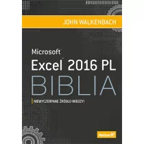 Helion John Walkenbach Excel 2016 PL. Biblia