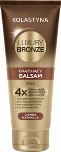 Kolastyna LUXURY Brązujący balsam ciemny 200ml. - Kosmetyki po opalaniu - miniaturka - grafika 1