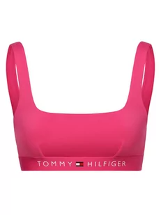 Tommy Hilfiger - Damski góra od bikini, wyrazisty róż - Stroje kąpielowe - miniaturka - grafika 1
