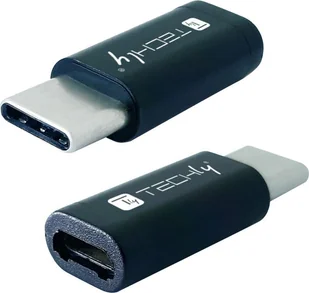 Adapter USB Techly TECHLY Adapter USB-C M auf Micro USB F 480Mbps - Adaptery i przejściówki - miniaturka - grafika 1