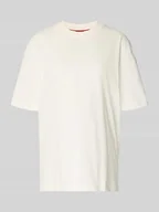 Koszulki męskie - T-shirt o kroju relaxed fit z czystej bawełny model ‘DAPOLINO’ - miniaturka - grafika 1