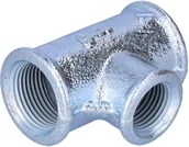 Łączniki, trójniki, kształtki - Trójnik redukcyjny nakrętny 3/4X1/2X3/4" ocynk B1, NR25, NR 130R - miniaturka - grafika 1